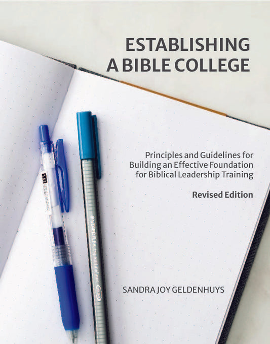 Establishing a Bible College (Digital Manual)