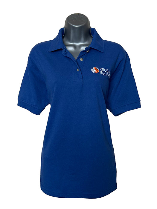 Ladies Short Sleeve Polo Shirt - Cotton/Poly Blend